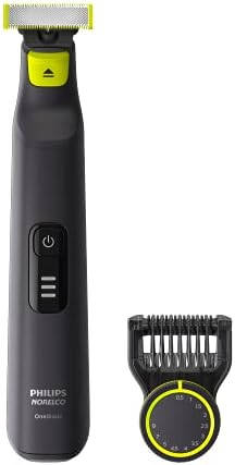 Philips Norelco OneBlade Pro Hybrid Electric Trimmer and Shaver, Black, 2 Piece, QP6530/70